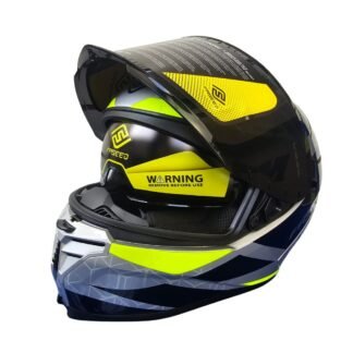 Casco FASEED FS-867 Cerrado Asphal Color Plata/Negro Talla M