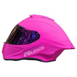 Casco NOSS NS-803 Cerrado SOLIDO ROSA