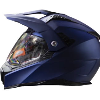CASCO FASEED F-606 Azul Cobalto Mate Doble Propósito