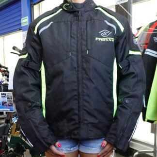 Chamarra de Textil FASEED Sportage FJK-101 Negro/Neon