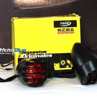 LUCES DIRECCIONALES PARA MOTOCICLETA TSPE TSPE MODELO: TS-CH-3018 LED 12 V / 1.5 W M10 ROJO / NEGRO