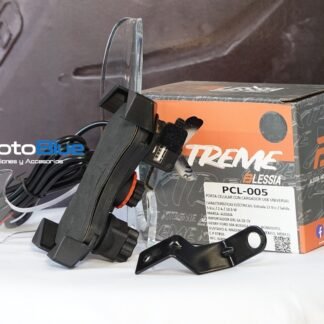 PORTA CELULAR CON SOPORTE AJUSTABLE / 4 PUNTOS DE AGARRE / PUERTO USB CON CARGA ENTRADA 12 Vcc / SALIDA 5 Vcc / 2 A / 10.5 W