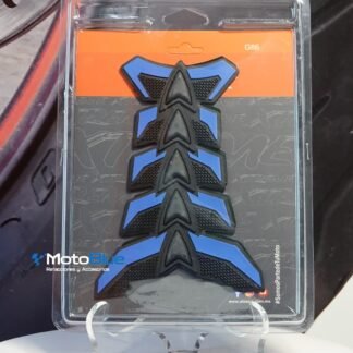 STICKER PROTECTOR DE GOMA NEGRO/AZUL PARA TANQUE DE GASOLINA UNIVERSAL
